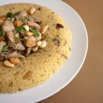 Cuscús de dátiles con pollo marinado